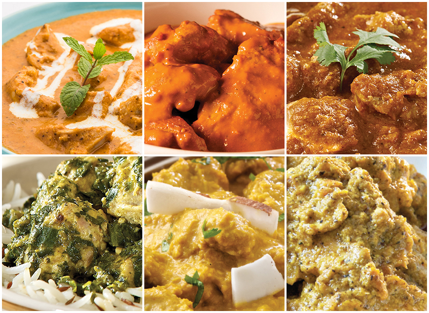 Non-vegetarian Indian Menu