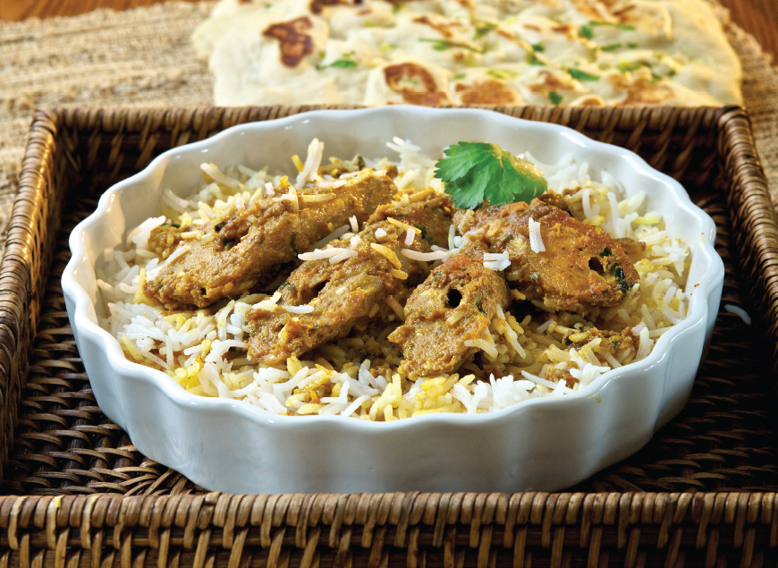 Chicken Kabab Biryani on Easter Dinner