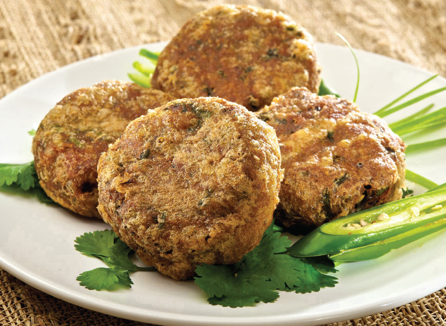 Chicken Shami Kabab on Easter Dinner