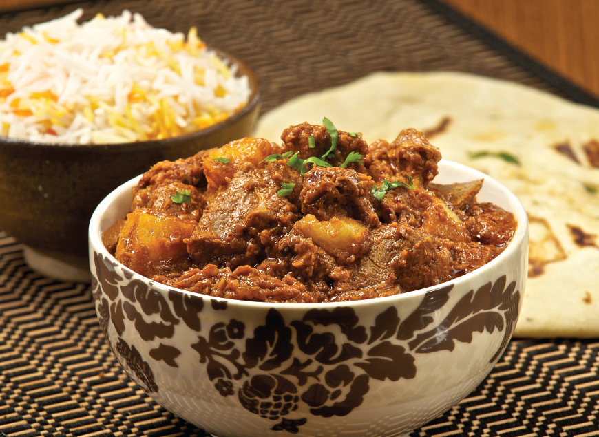 Lamb Vindaloo on Easter Dinner