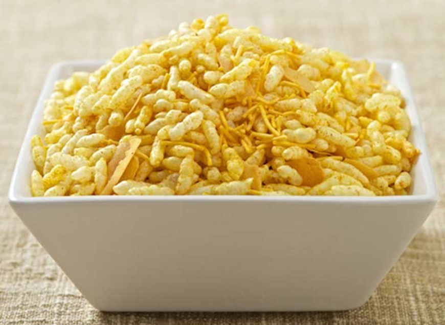 Bhel Mix during Tea break