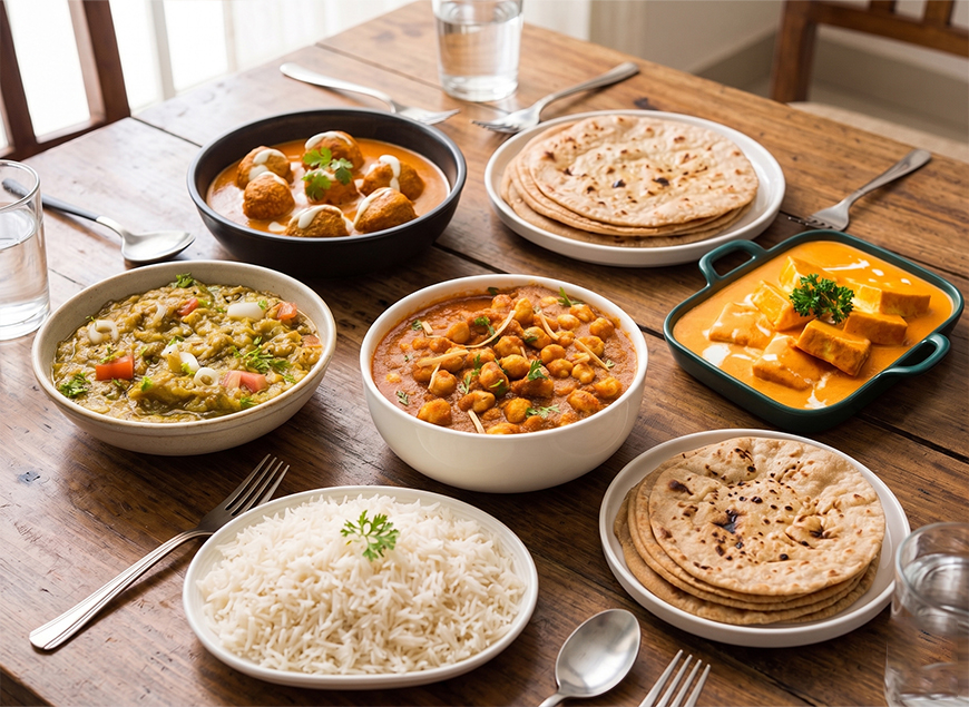 Indian vegetarian dishes